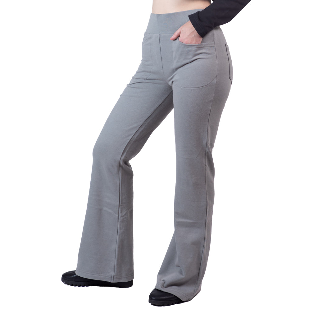 Flare Lightweight Saratoga Pants | Women's Organic Cotton Bottoms XL / Hurricane Flare Lightweight Saratoga Pants | Women's Organic Cotton Bottoms XL / Hurricane