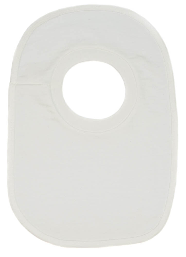 Blank White Bibs with Velcro