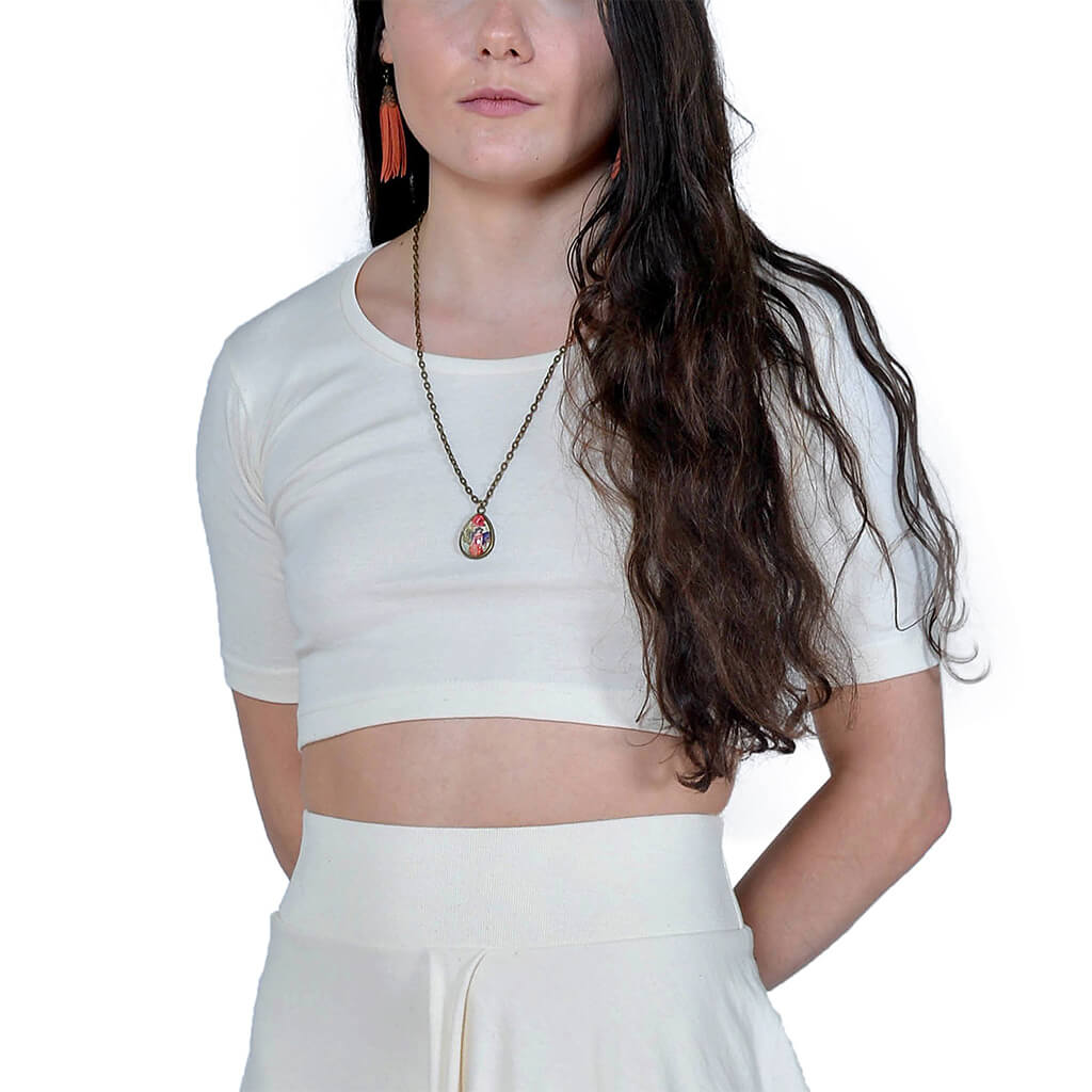 Coxe Crop Top – Spiritex  Sustainable Fabric & Apparel