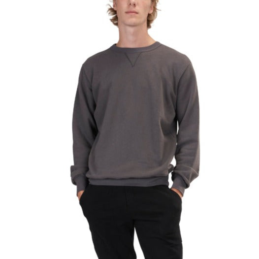 V-Inset Crewneck Sweatshirt – Spiritex | Sustainable Fabric & Apparel